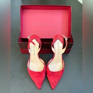 Tamara Mellon Vibrant Red Heels